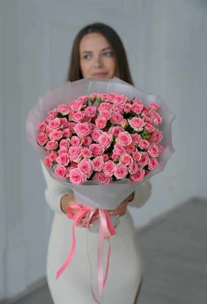 Грация Розовая куст 21 шт 79879 - фото 634456