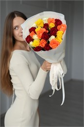 Розы Кения МИКС 40см в упаковке (25шт) 00080303
