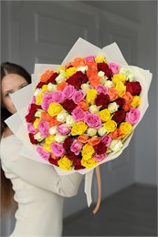 Розы Кения МИКС 40см в упаковке (101шт) 08090705