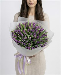 101 фиолетовый тюльпан 335566778