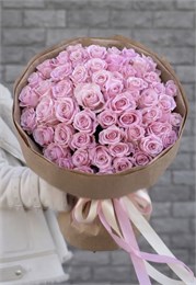 Розы Пинк Аваланж (51шт) 149331