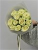 Белые розы Кения 40см в пленке (11шт) 503 в Туле